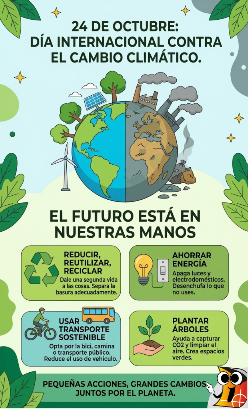 Dia internacional contra el cambio climatico